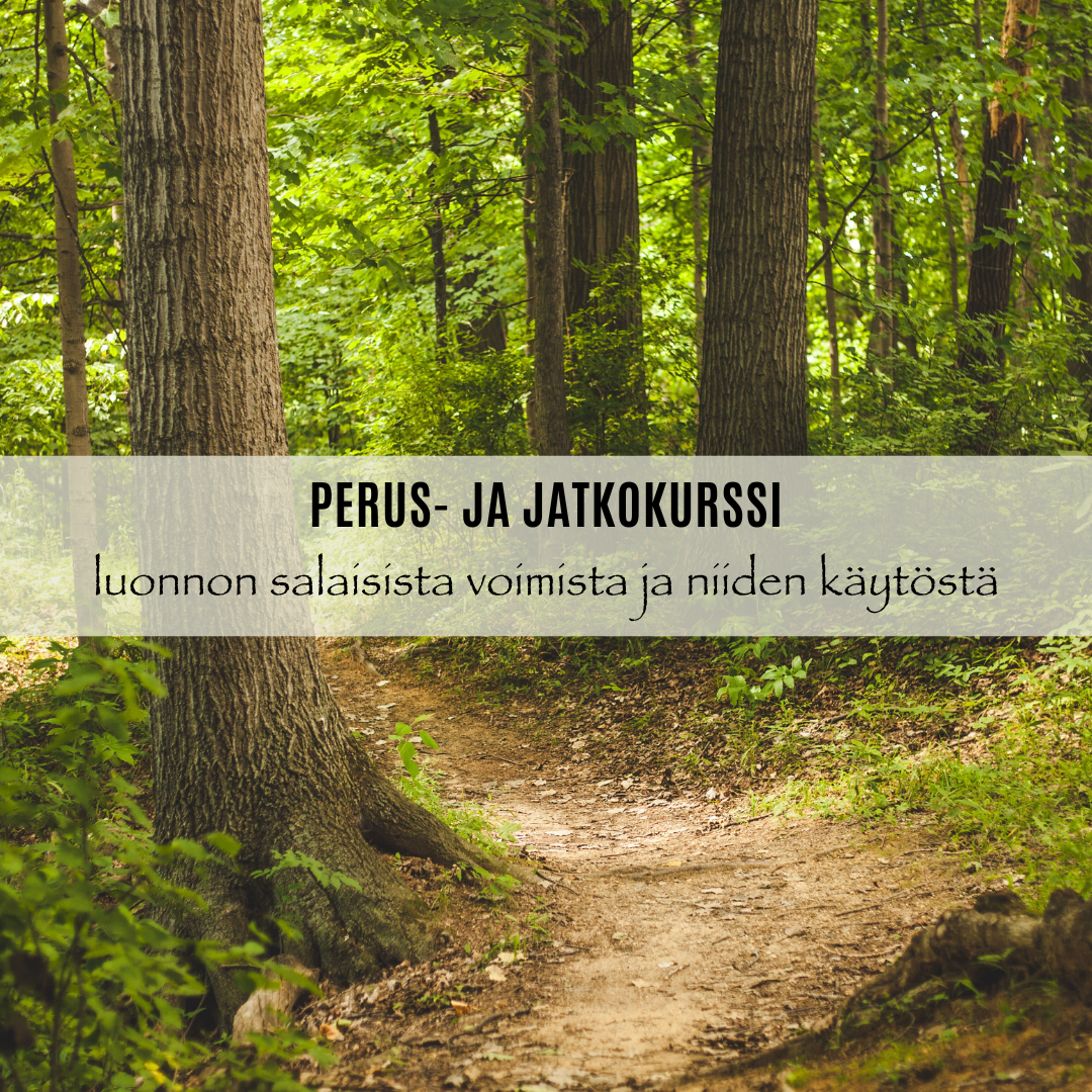 PERUS- JA JATKOKURSSI ETÄNÄ - luonnon salaisista voimista ja niiden käytöstä